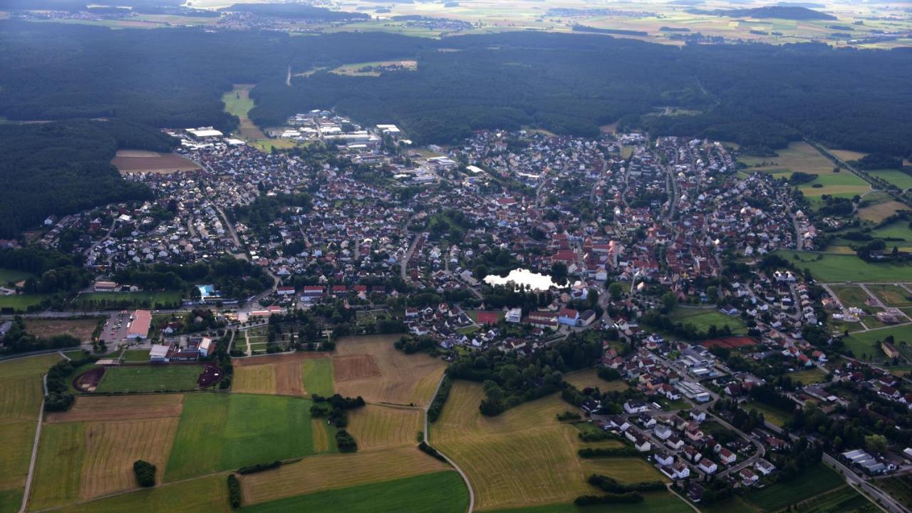 Monteurswohnung Sonnenschein In Allersberg Exterior foto